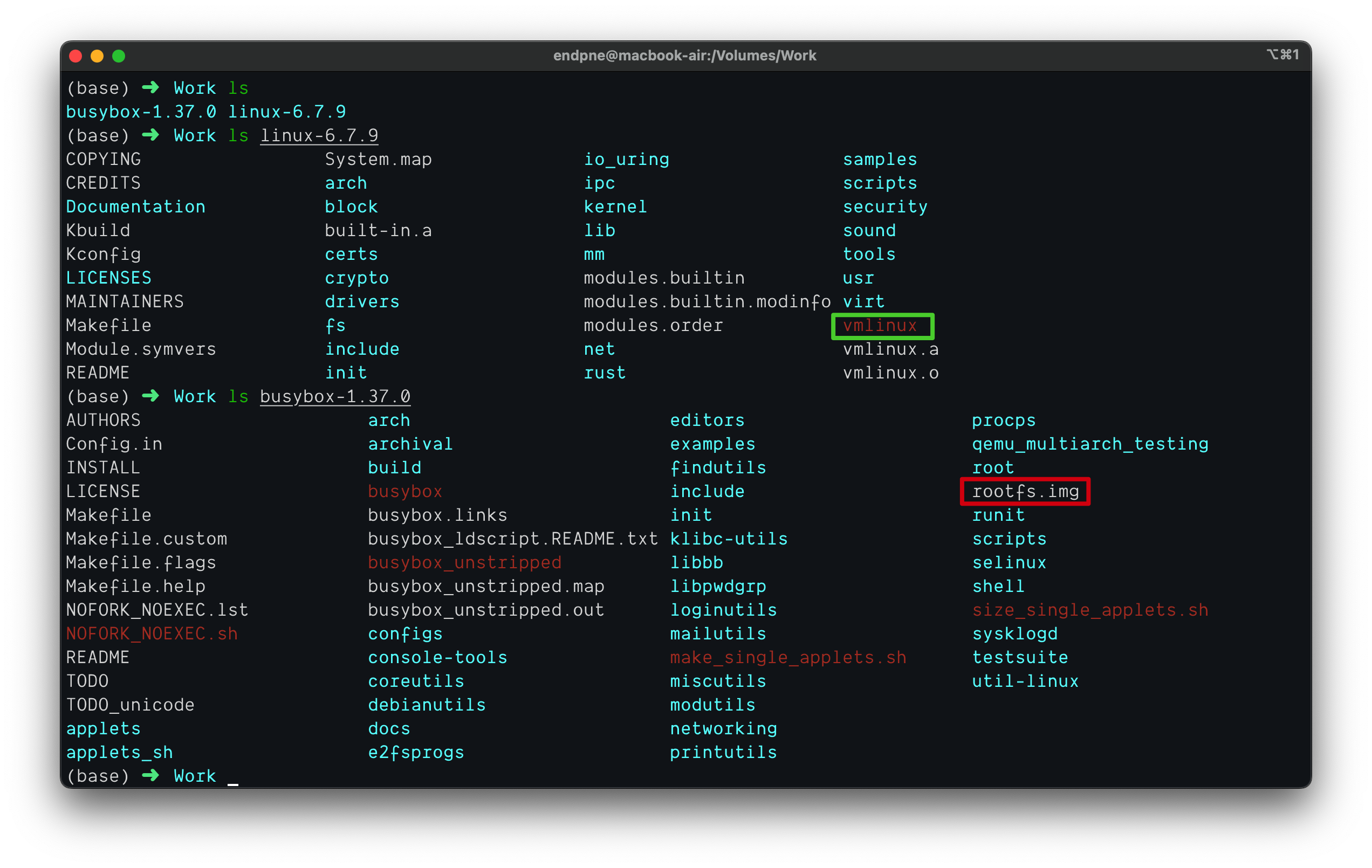 内核文件和文件系统